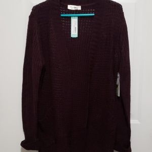 montoya open cardigan